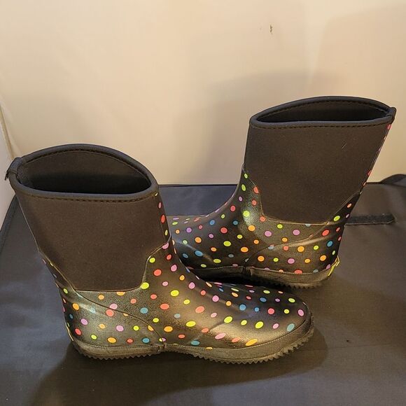 WESTERN CHIEF RUBBER POLKA RAIN BOOTS - Picture 11 of 15